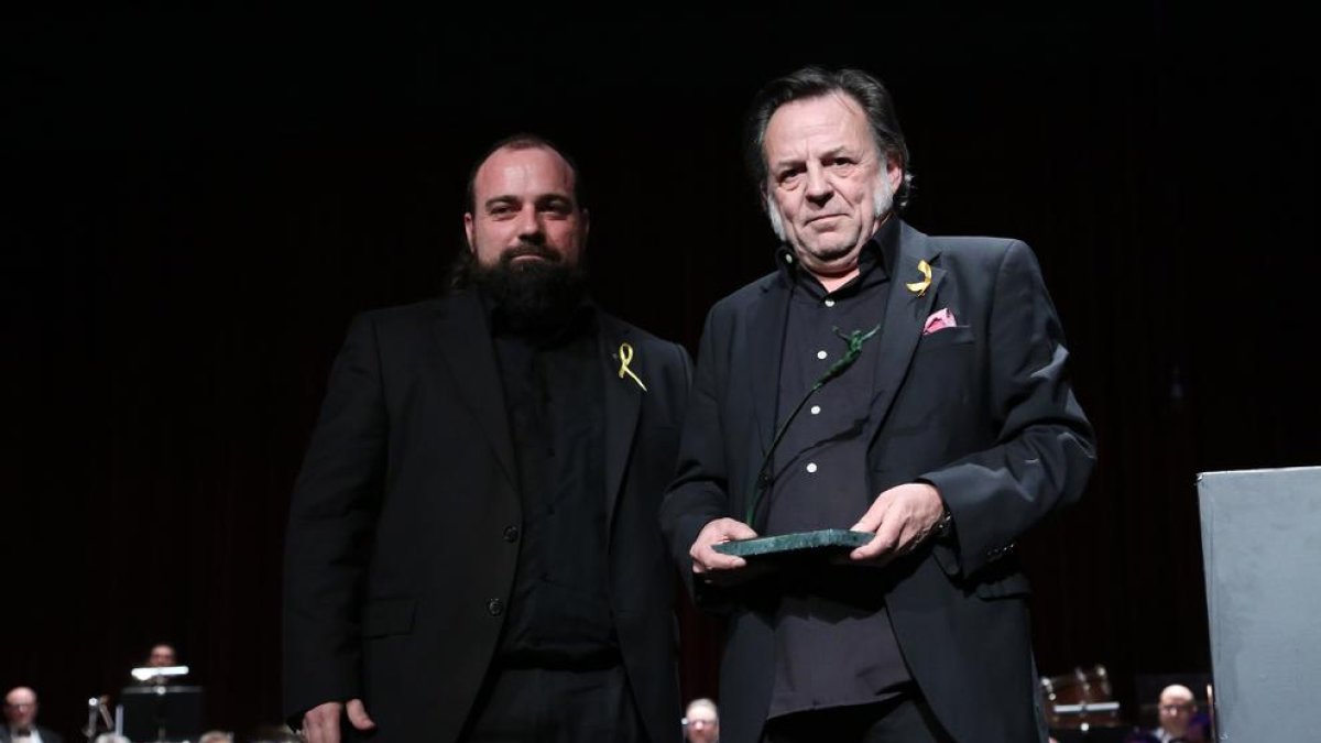 Carles M. Sanuy ganó el premio de poesía con ‘L’ordre de les coses’.