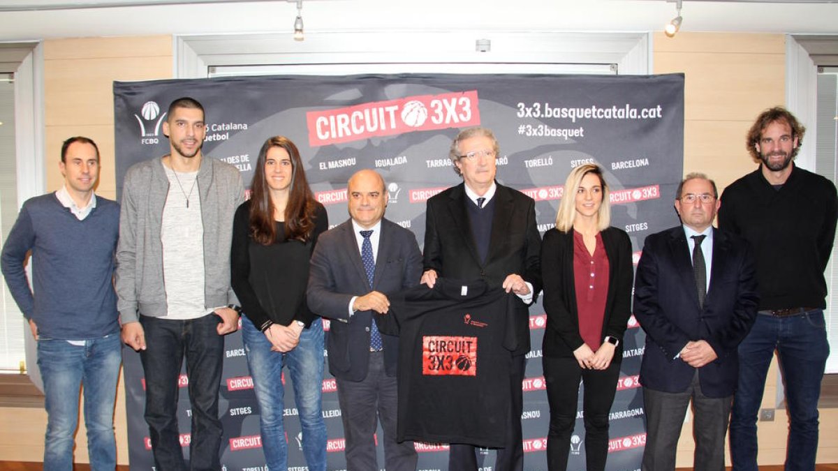 El Circuit 3x3 es va presentar ahir de manera oficial amb la presència de Jaume Comas i Roger Grimau.