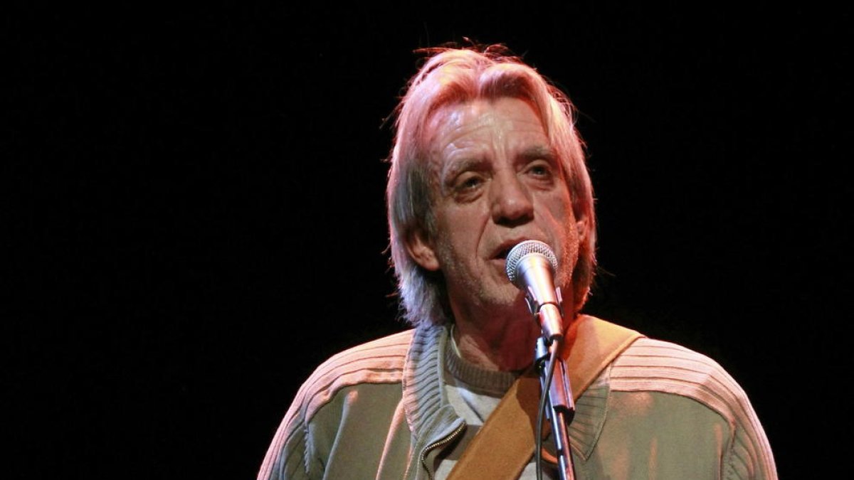 El cantautor extremeño Luis Pastor.