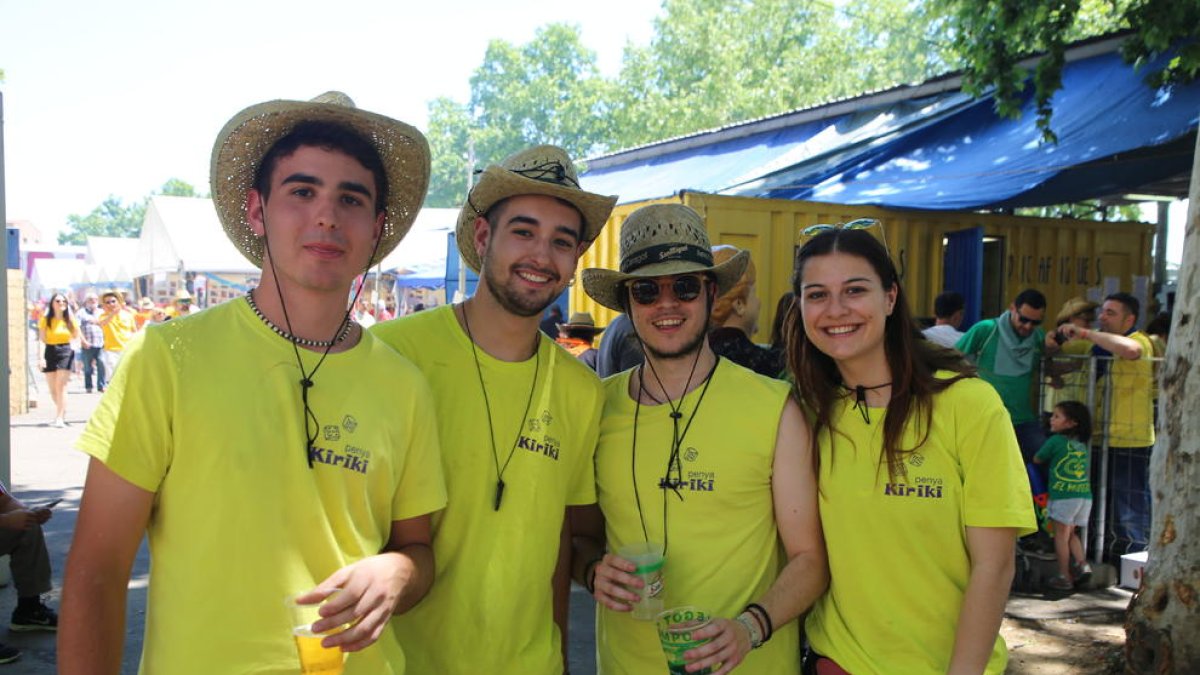 Oriol i Tania: “La infraestructura de la festa és immillorable”