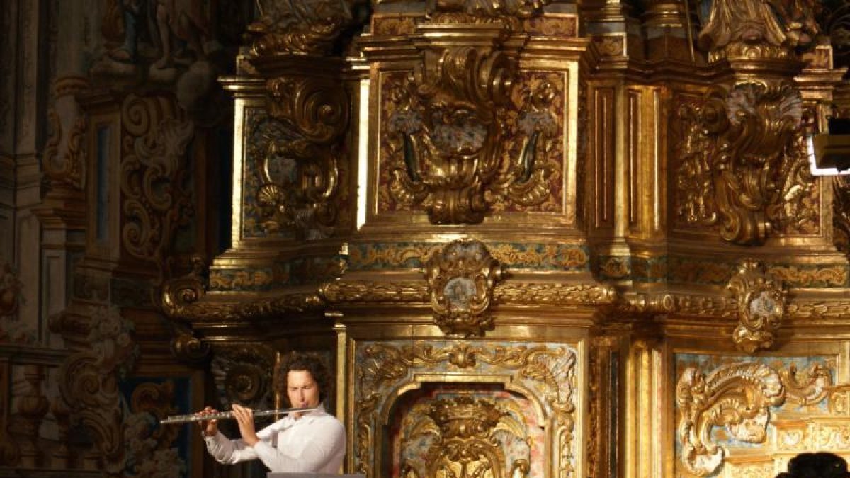 Concierto de ayer en el Santuari del Miracle de Riner.