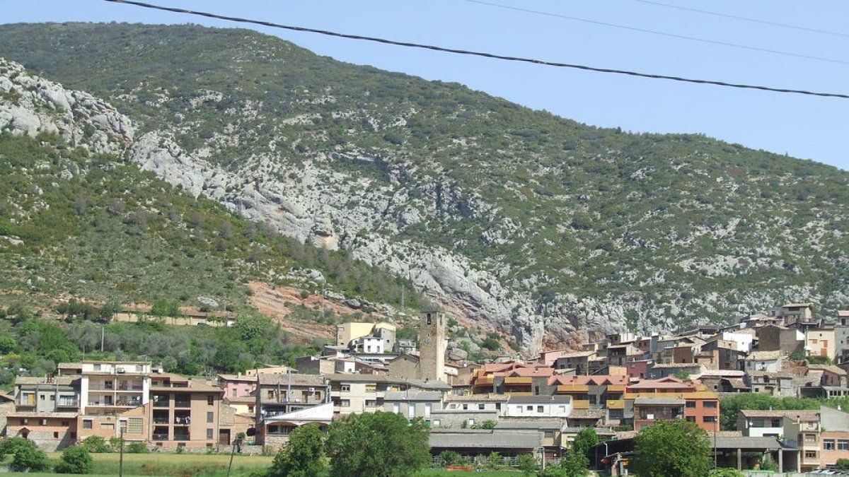 Imagen panorámica de Coll de Nargó.
