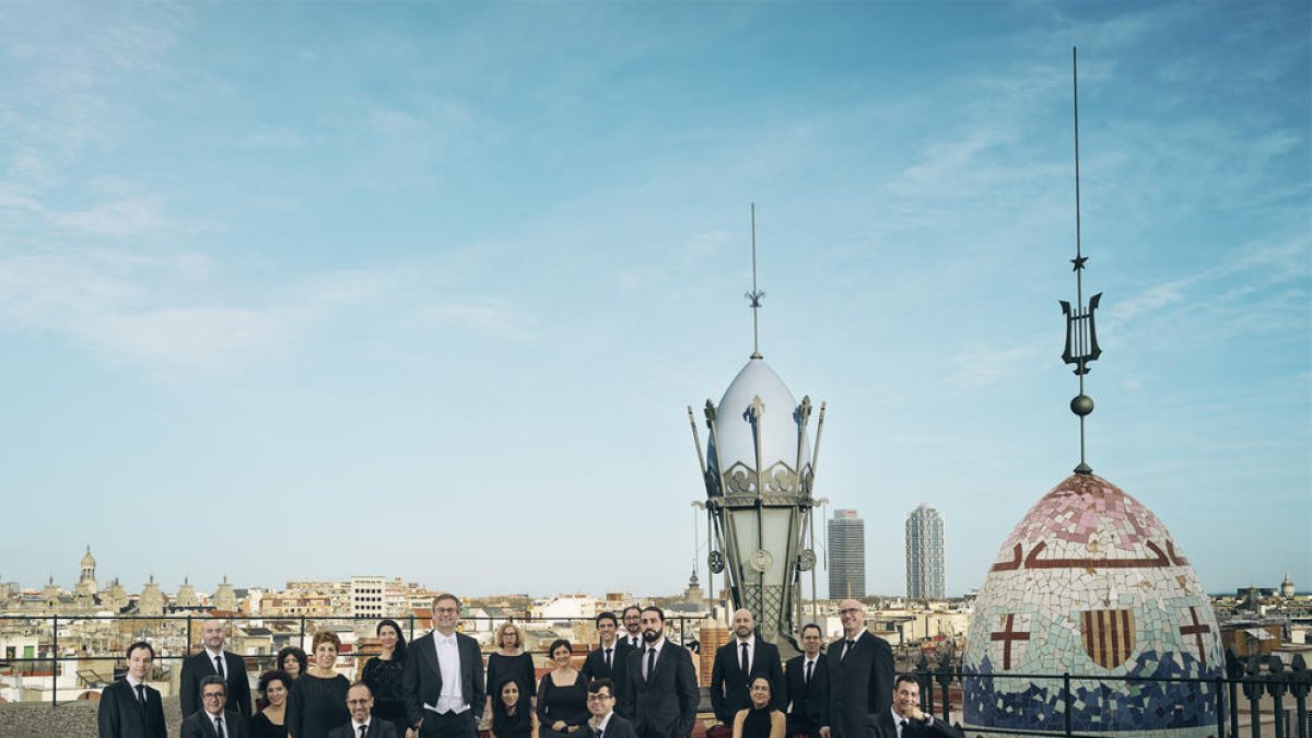 El Cor de Cambra del Palau de la Música, en La Seu, Tremp y Riner.