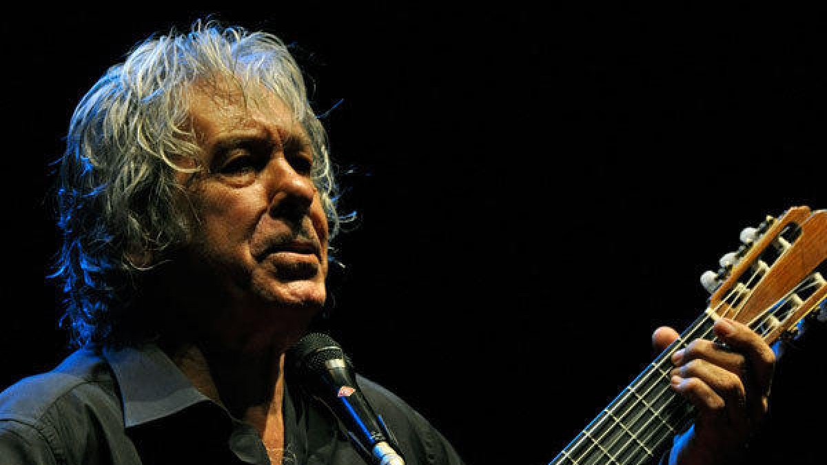 El cantautor Paco Ibáñez.