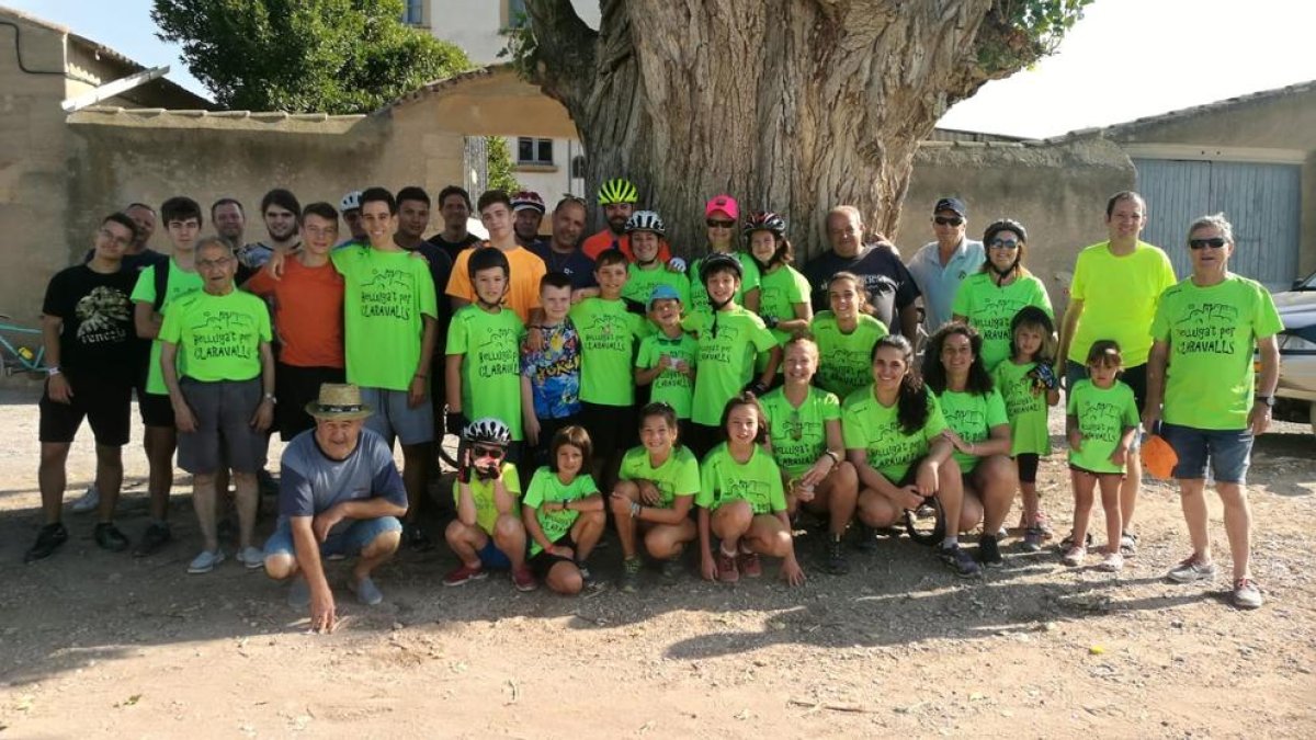 Pedalada popular, pasacalles y conciertos en las fiestas de Claravalls