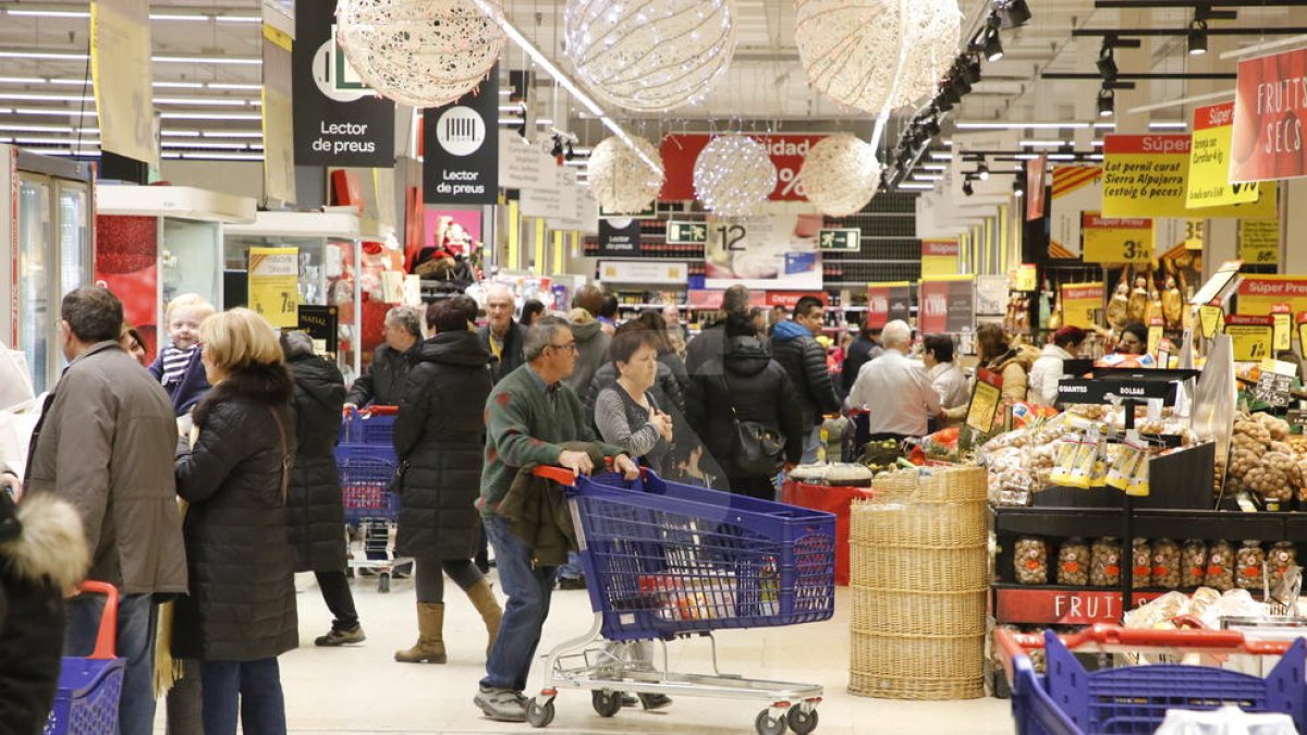 Las instalaciones de Carrefour en Lleida.