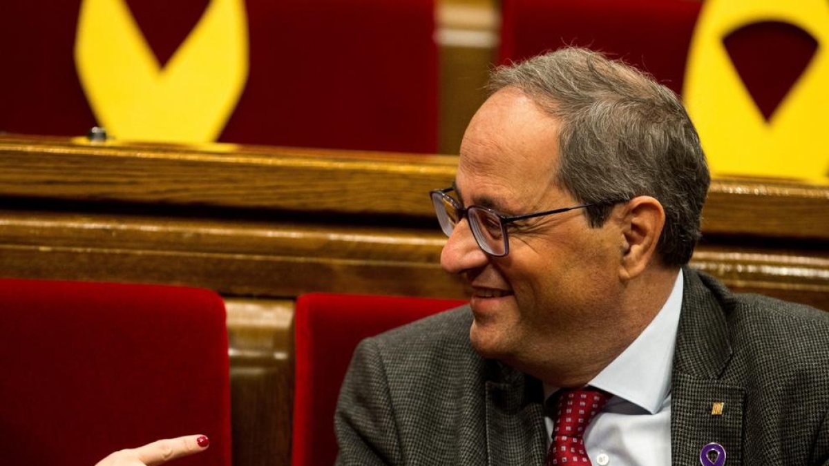 El presidente de la Generalitat, Quim Torra.