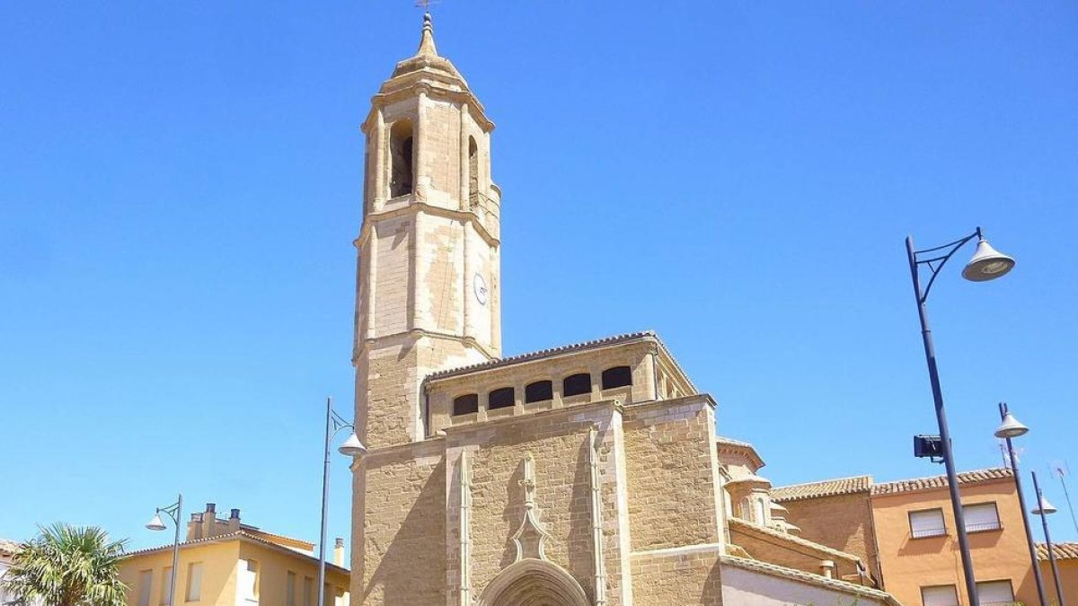 Vista de Binéfar.
