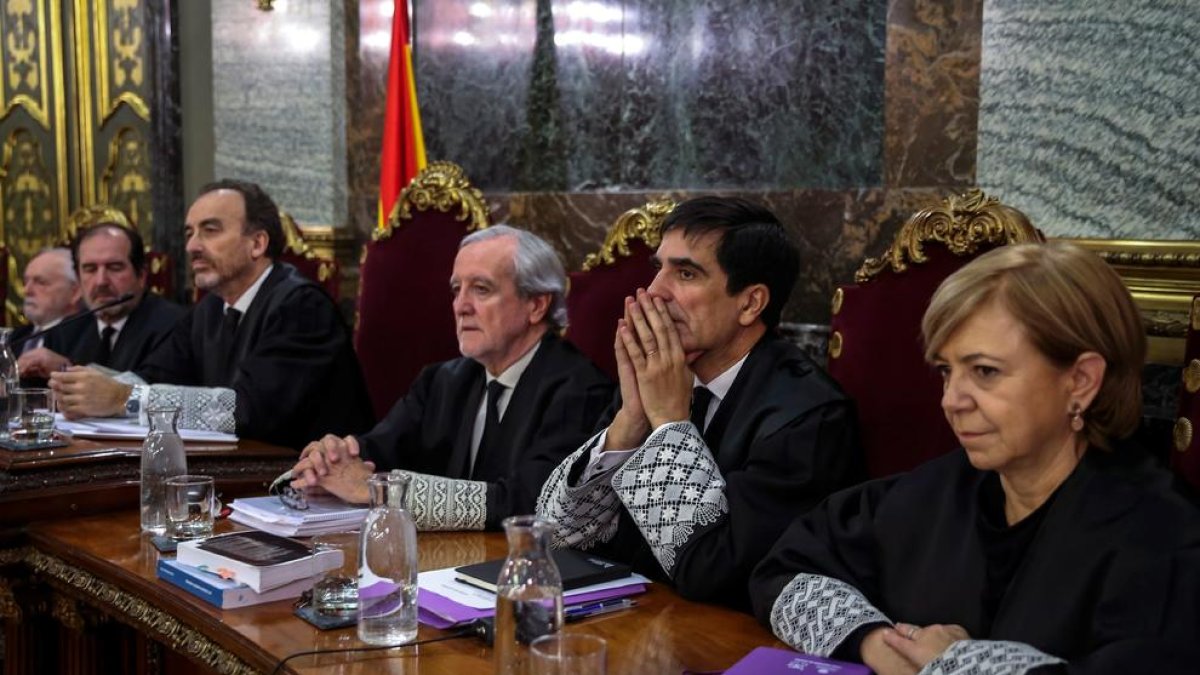 Deu frases de la secretària judicial que va assistir a l'escorcoll del 20S