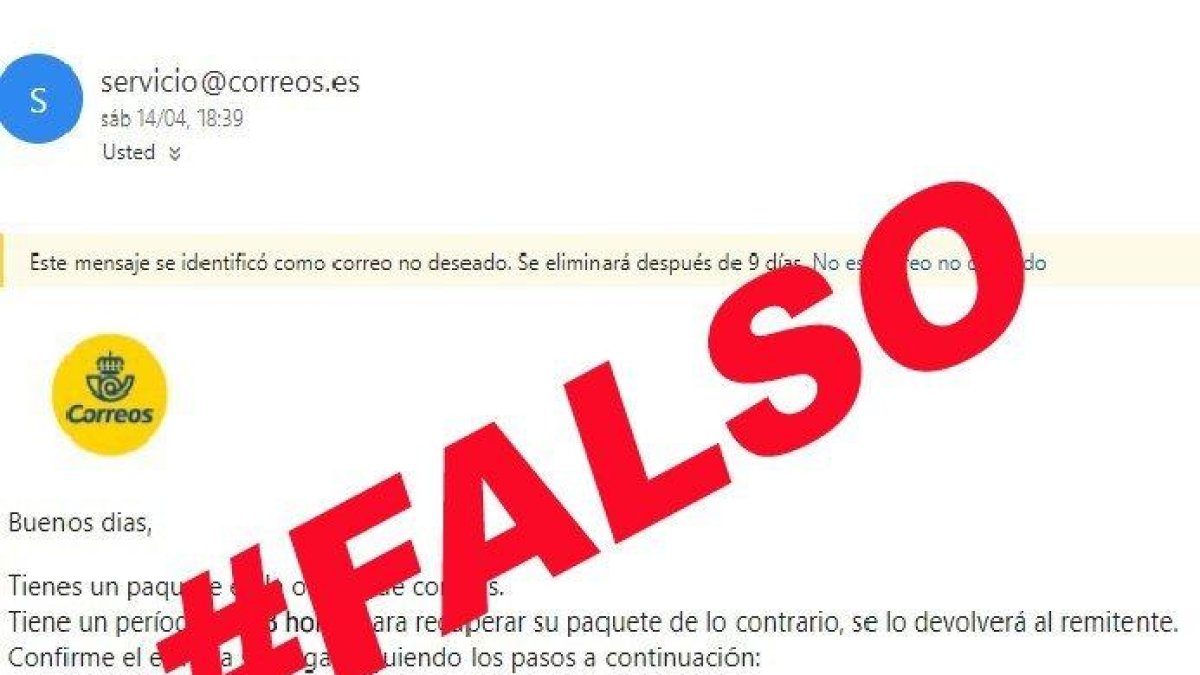 Alerten d'una nova estafa a través del mail