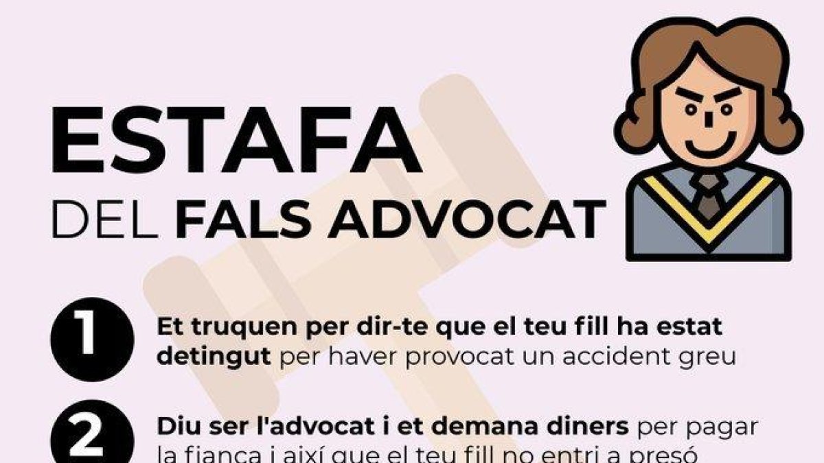 Alertan de nuevos casos de la estafa del falso abogado