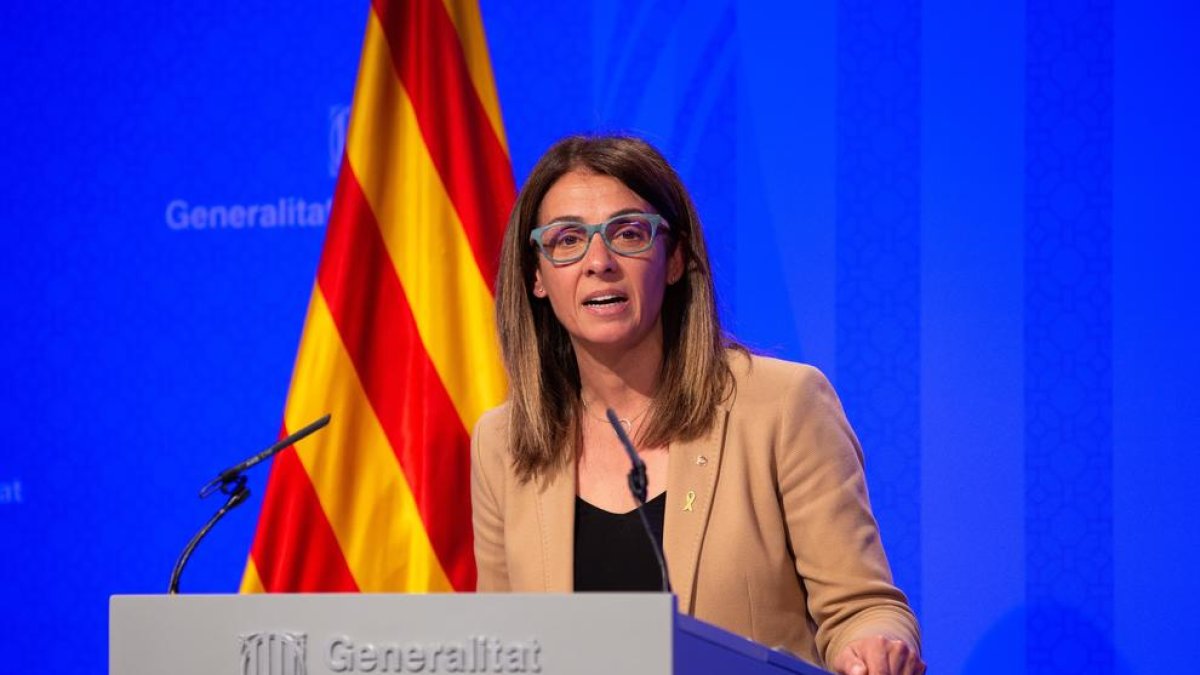 La consellera Meritxell Budó, en una imagen de archivo.