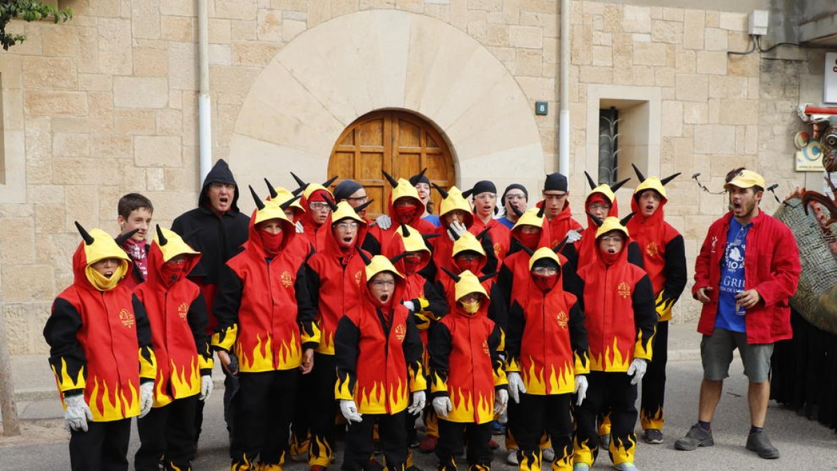 Els més petits també van ser protagonistes.