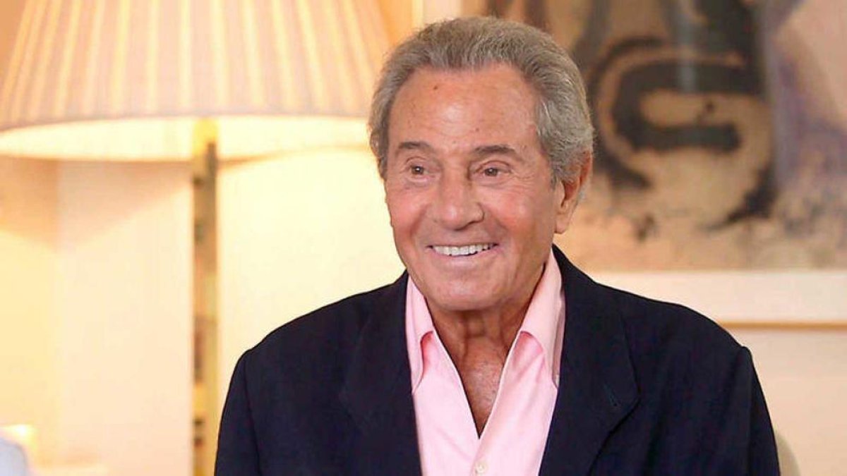 El actor, en una de sus últimas apariciones en público.