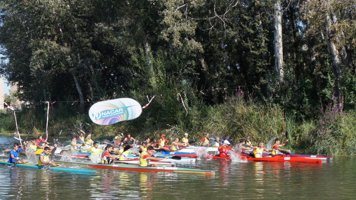 Campeonato de Catalunya de Río en la Mitjana