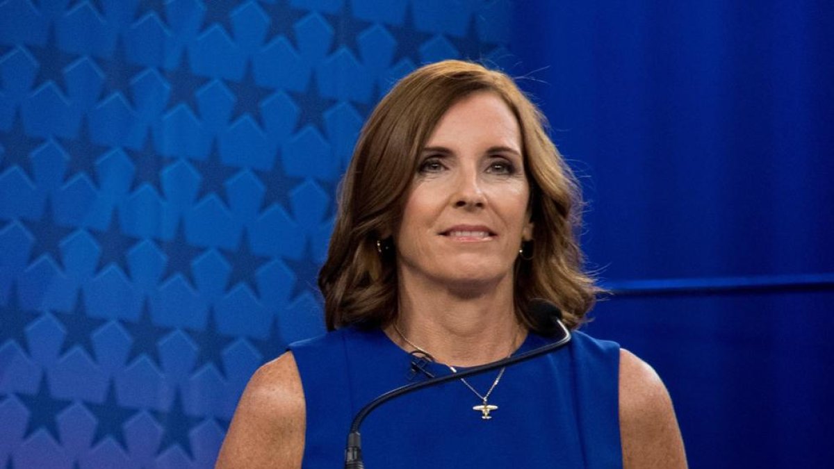 La senadora Martha McSally.
