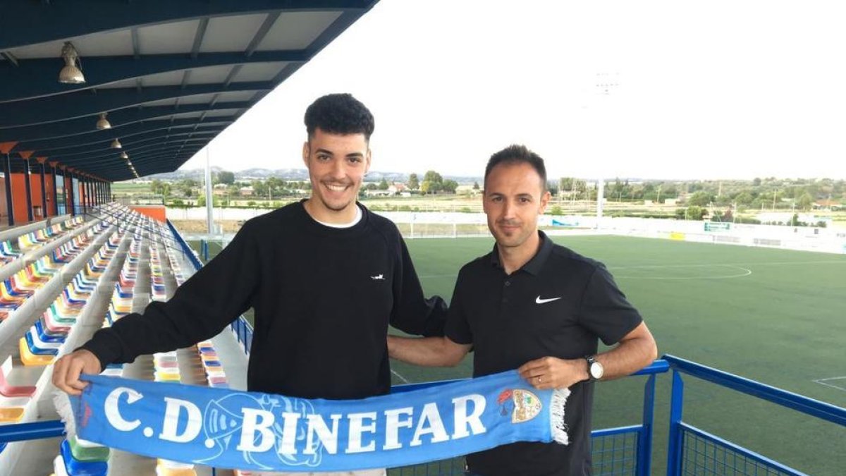 Joan Rusiñol, primer fitxatge del Binèfar