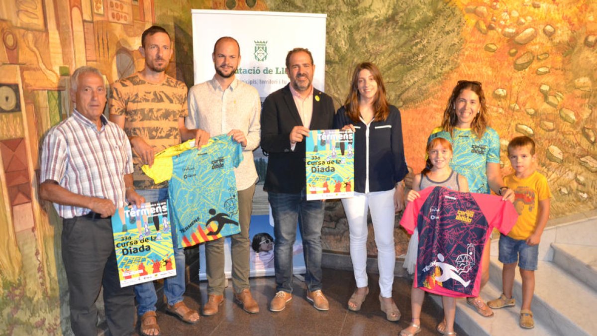 La prueba, que se disputa mañana, se presentó ayer en la diputación de Lleida.