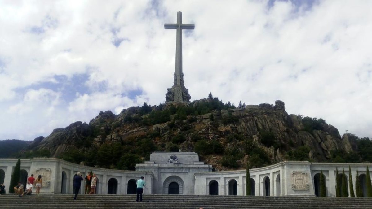 Imagen de la basílica del Valle de los Caídos, en Madrid.
