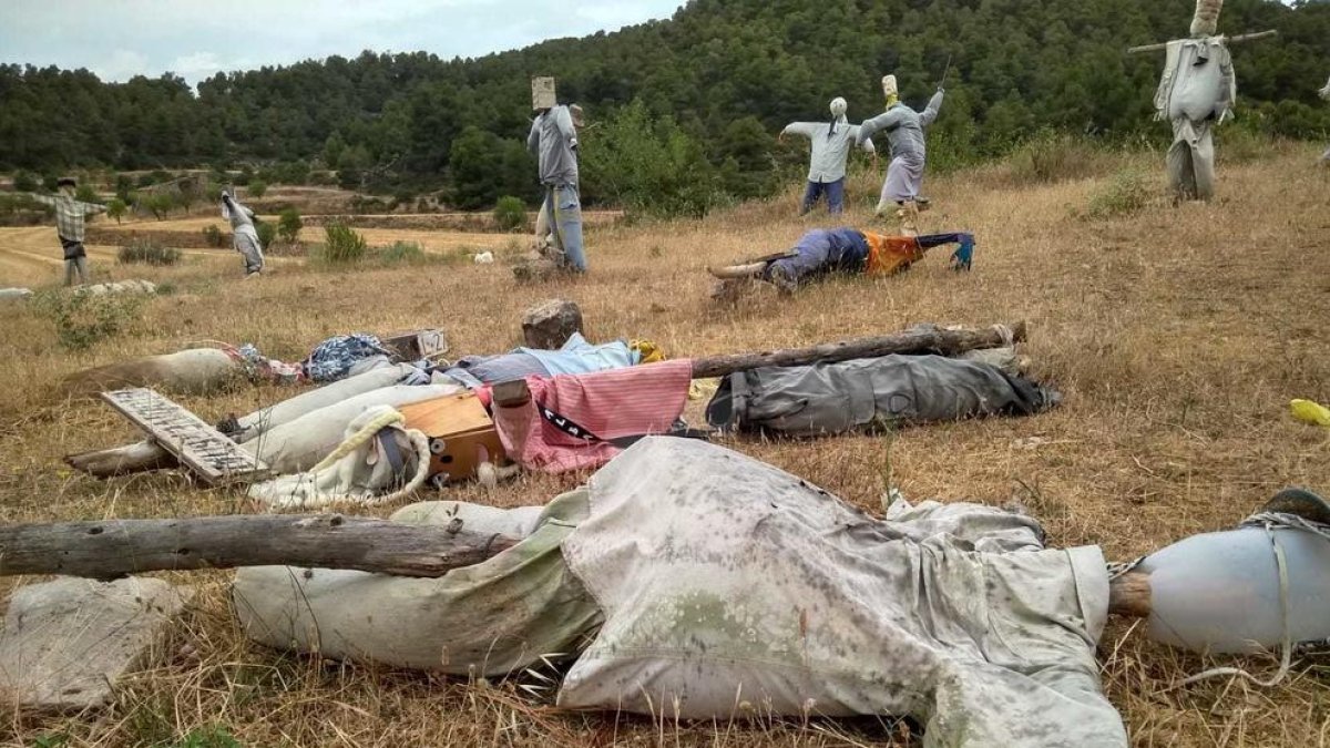 Ataque vandálico a los 'estimaocells' de Vallbona de les Monges