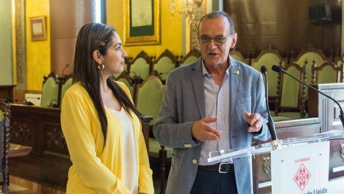 L'alcaldessa de Lérida, a Lleida