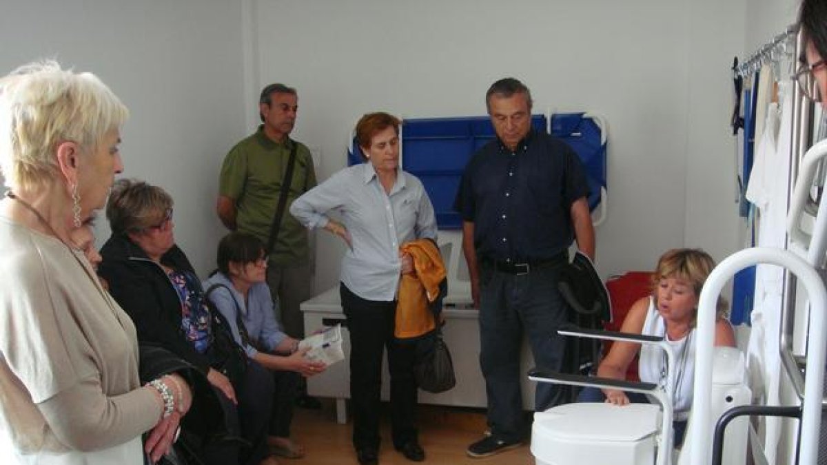 Imatge d’un dels cursos per a cuidadors no professionals que porta a terme la Paeria.