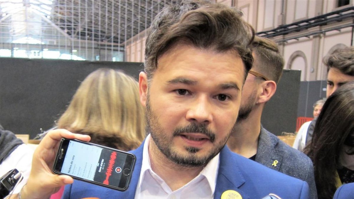 ERC ofrece investir a Sánchez si se sienta a dialogar sobre Catalunya