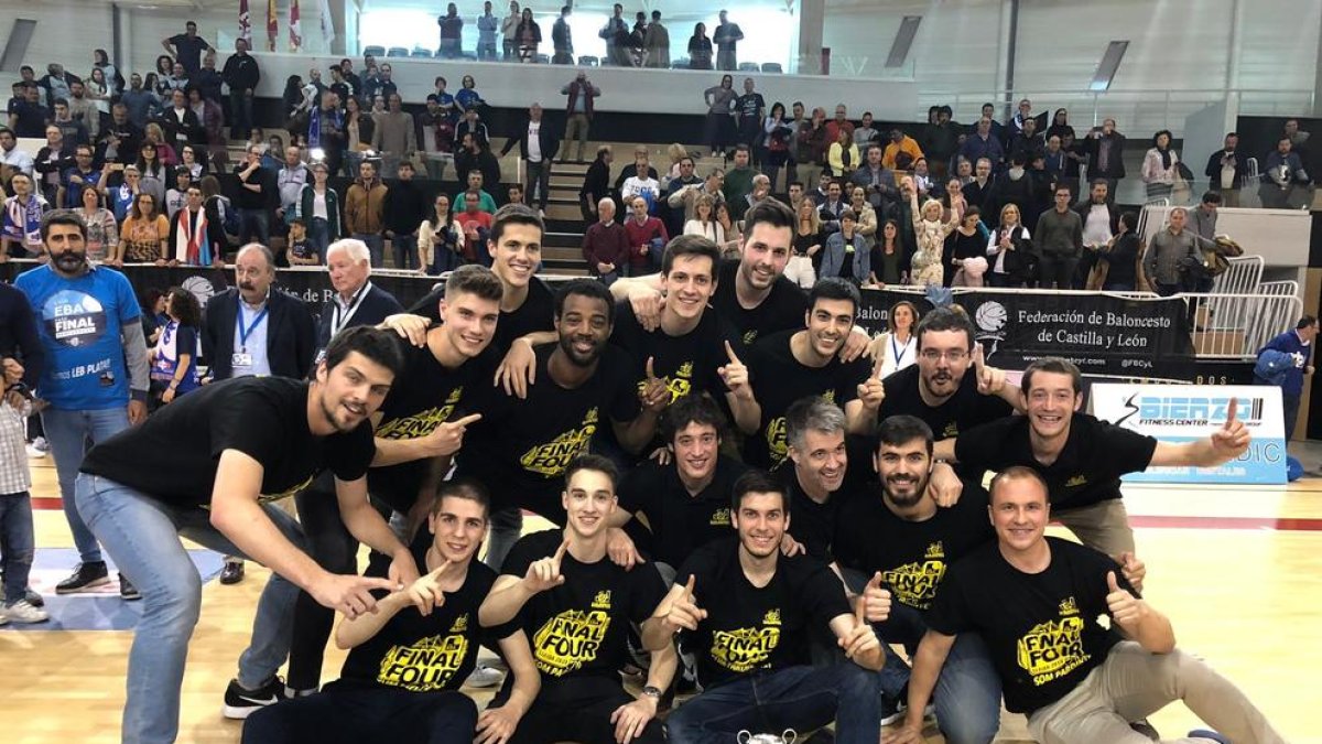 L’equip es va guanyar a la pista el dret a competir la temporada vinent a la LEB Plata.