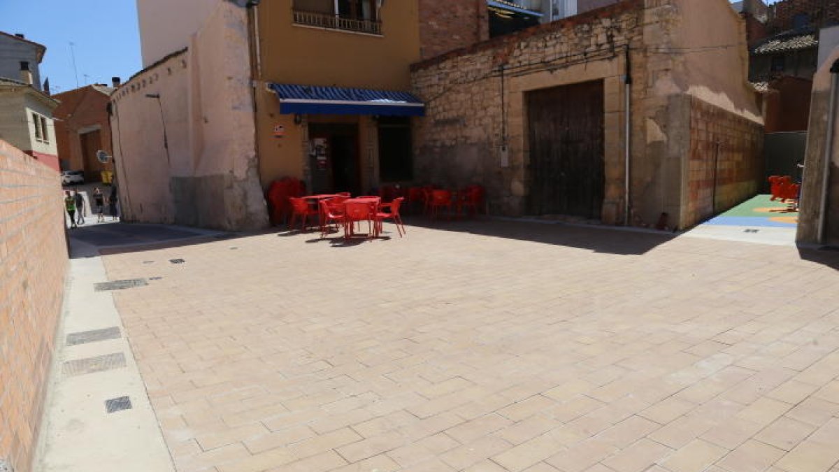 La calle Hornos en el centro urbano de Saidí.