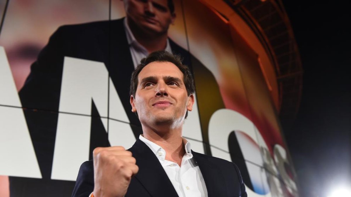 El líder de Ciudadanos, Albert Rivera, en una imagen de archivo