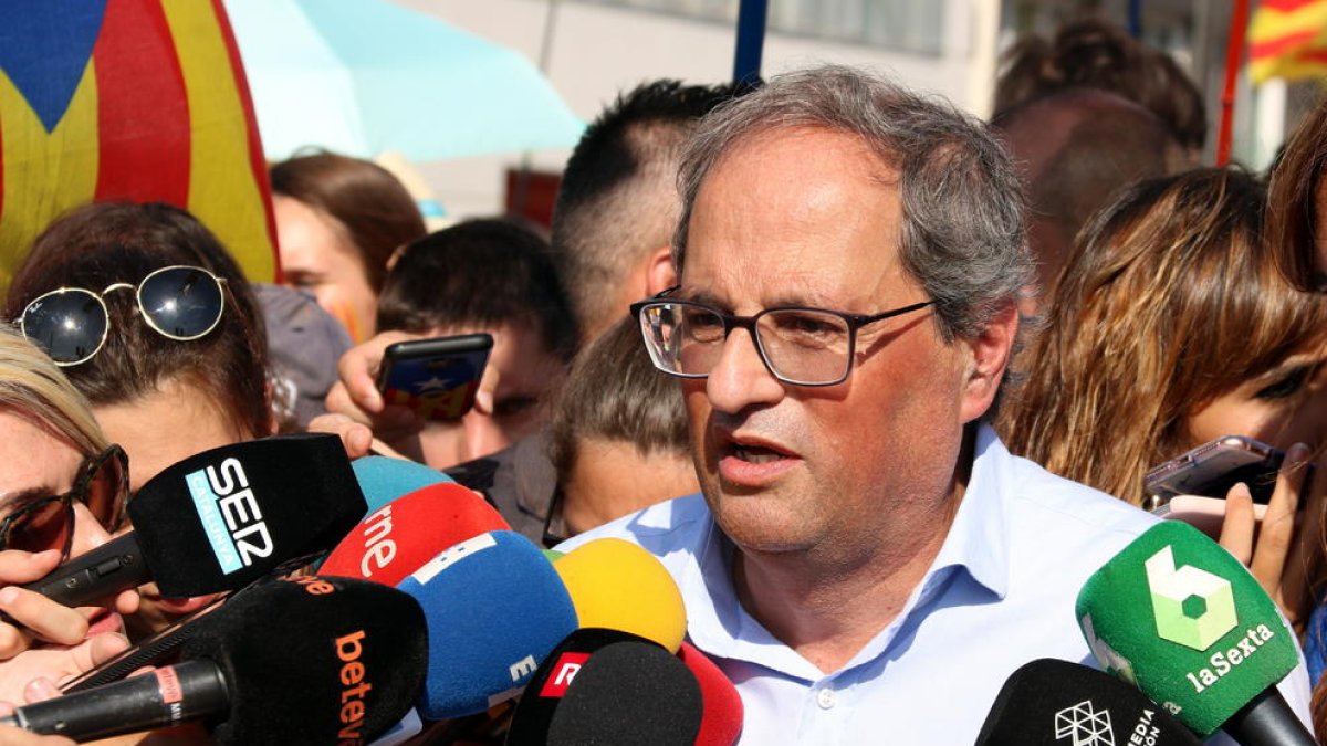 Els magistrats Barrientos i Armas s'aparten de la causa contra Torra mentre es resol la recusació