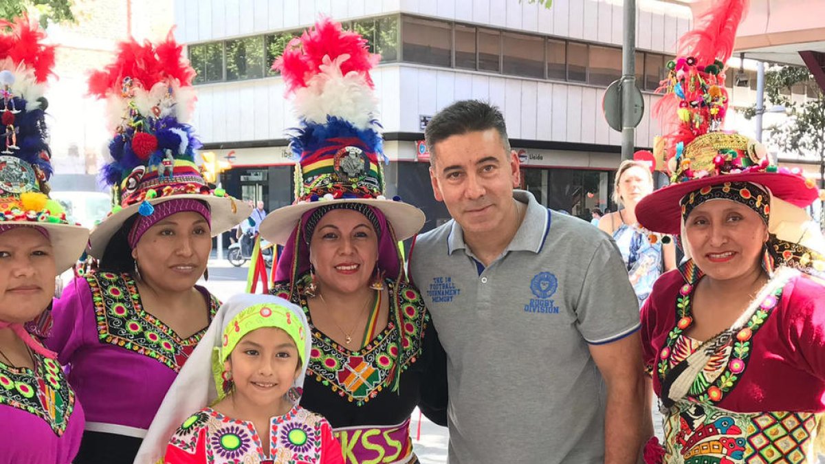 Alguns dels participants en l’acte celebrat dissabte passat a Lleida.