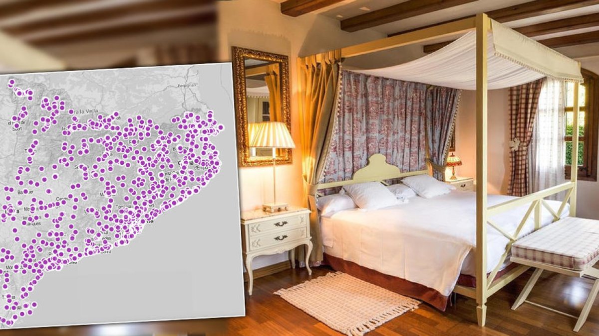 Consulta el mapa dels hotels de Catalunya