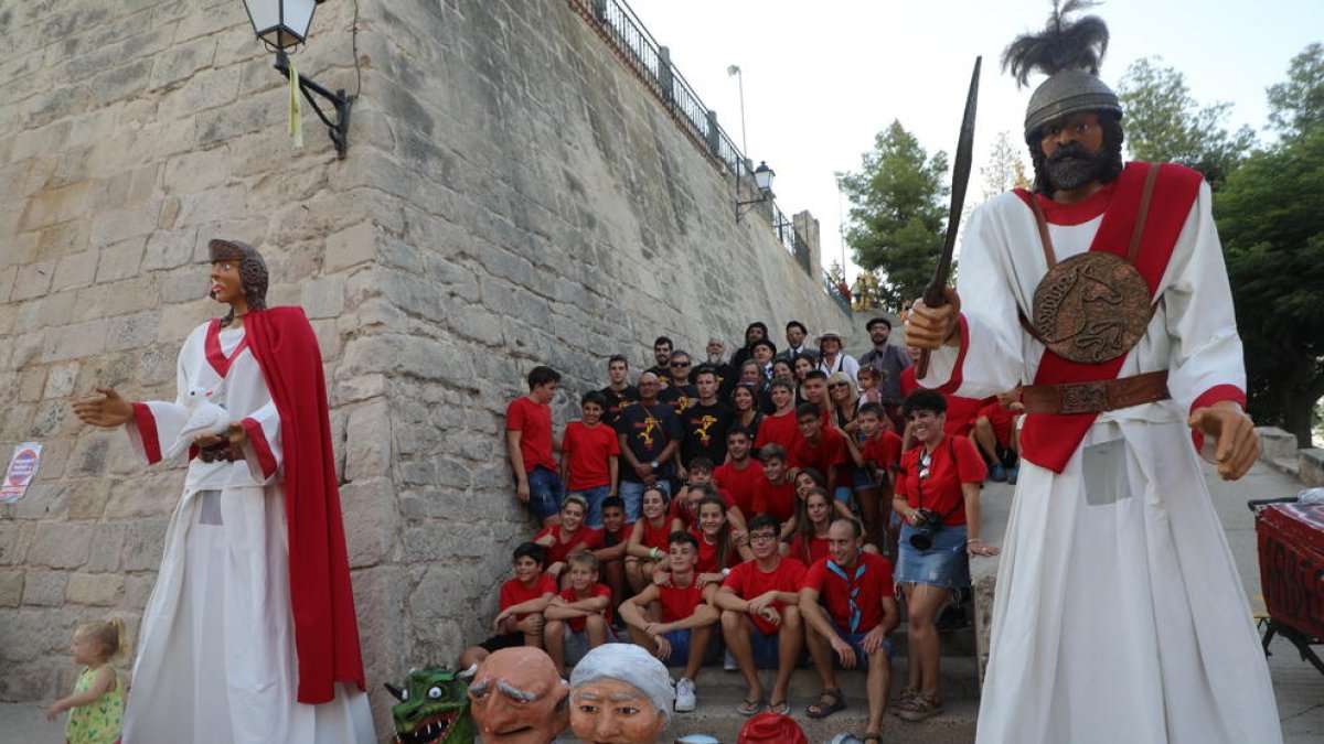 Espectáculo de magia ‘Trikimagia’, ayer en Toloriu.