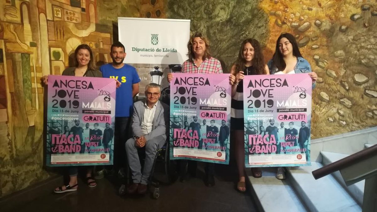 La Diputació de Lleida va acollir la presentació de l’Ancesa Jove 2019, que se celebrarà a Maials.