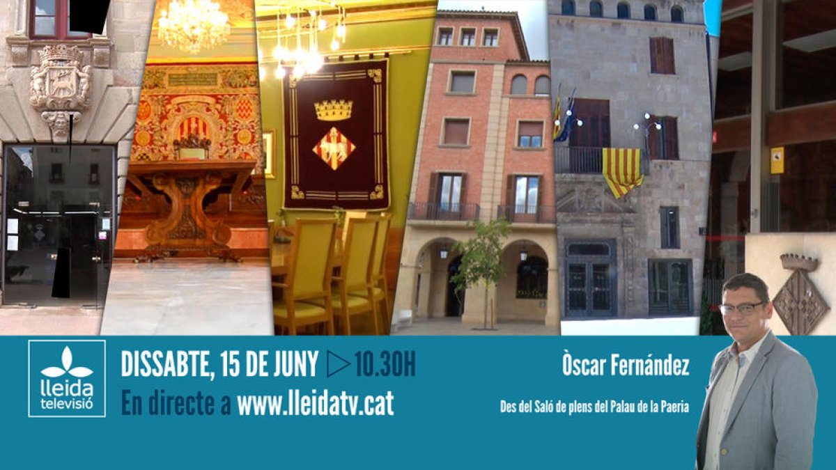 Segueix els plens de constitució a Lleida TV i SEGRE.com