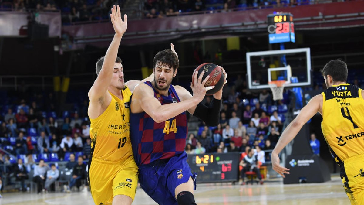 Ante Tomic va ser un dels destacats del quadre blaugrana.