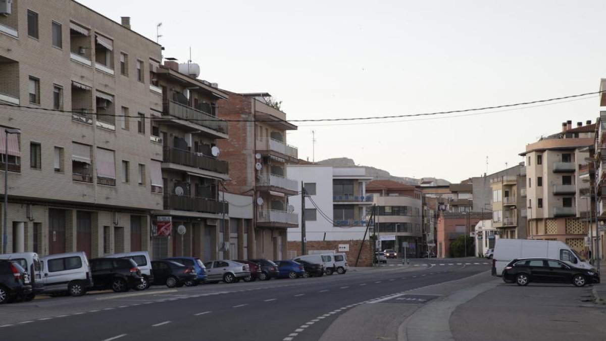 Imatge d’arxiu d’una vista d’Alfarràs.