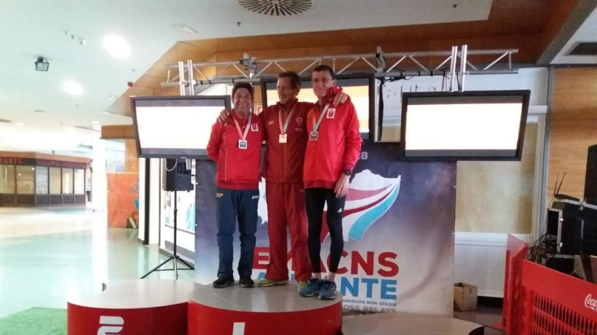 Luis Lahoz, del Xafatolls, bronze a l’Europeu màster