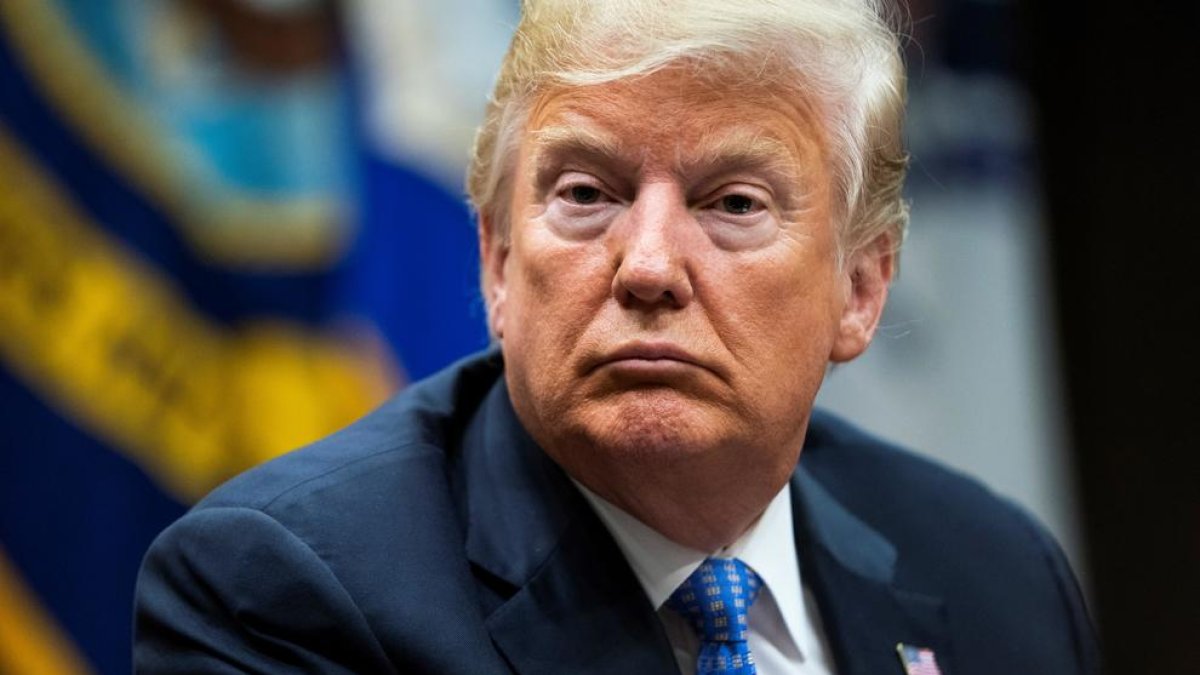 El presidente de EEUU, Donald Trump.