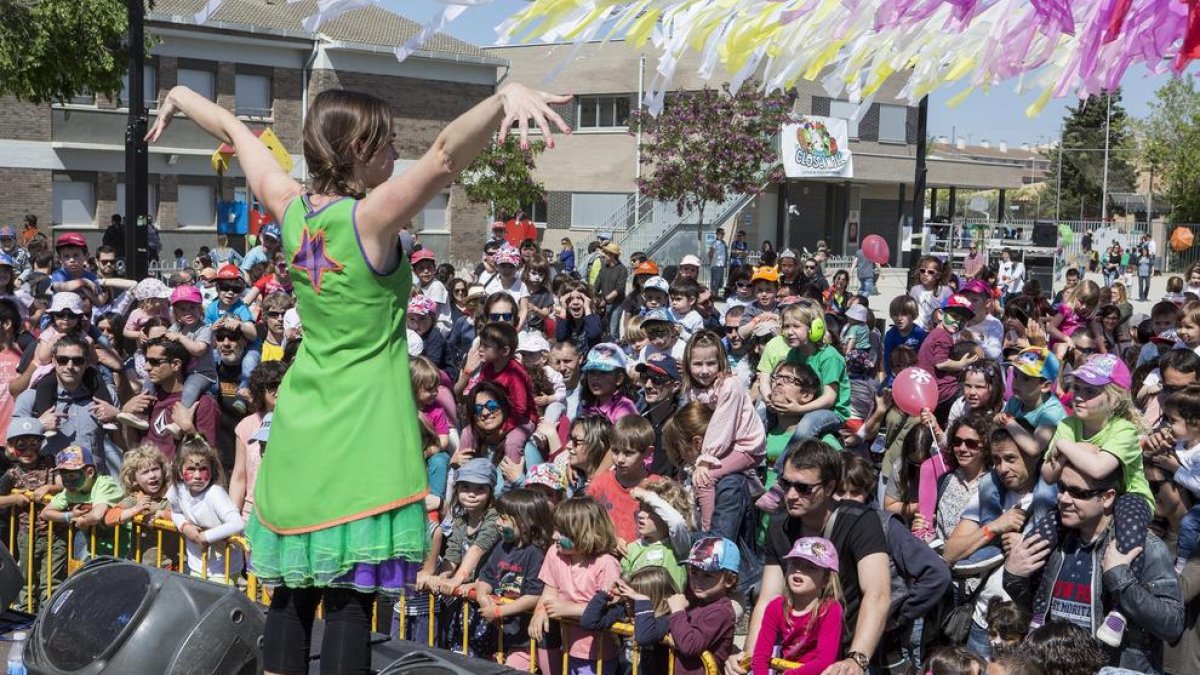 Animació en una imatge del festival de l’edició de l’any passat.