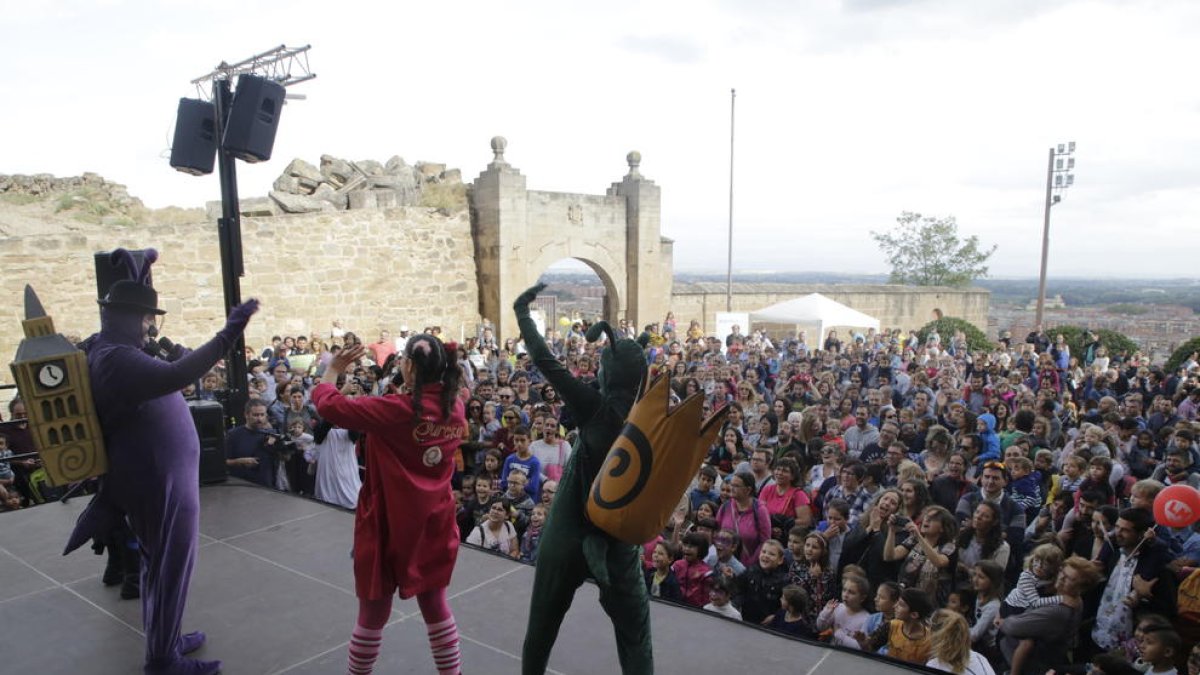 Imatge d’arxiu d’una festa del Club Banyetes a la Seu Vella.
