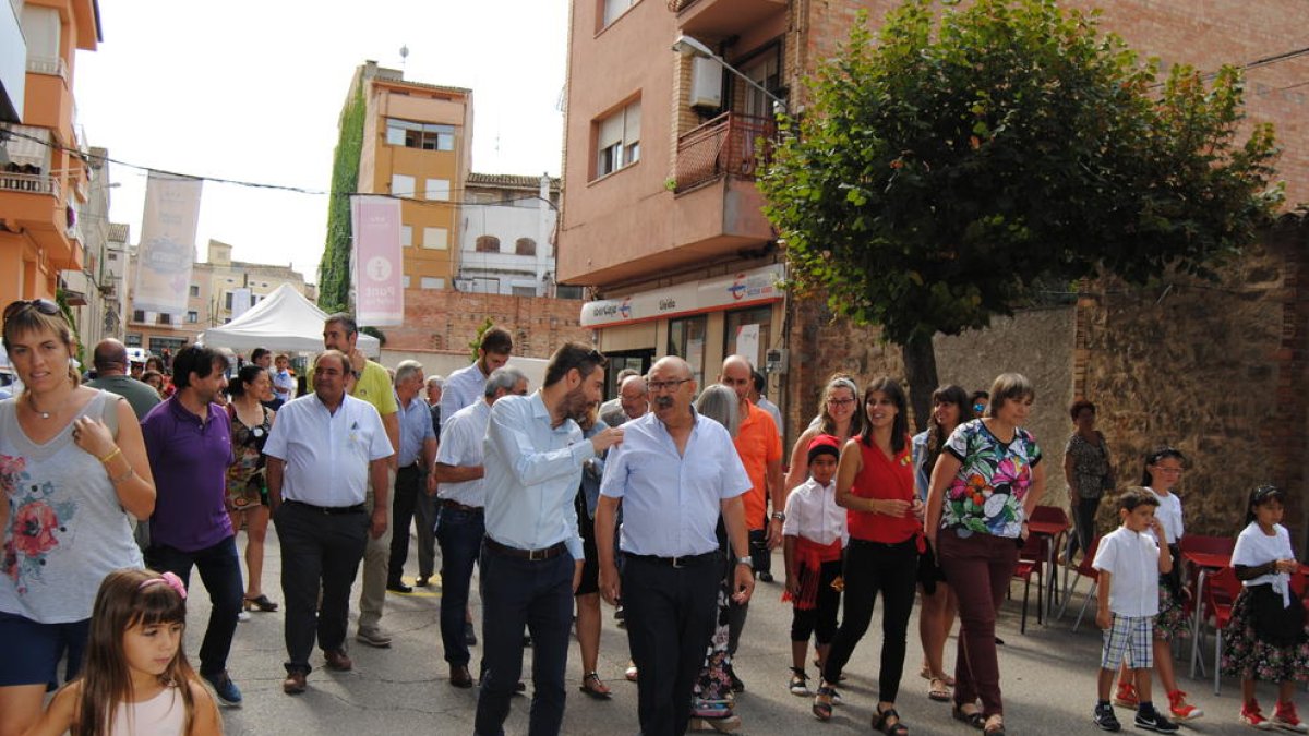El director territorial de Agricultura en Lleida, Ferran de Noguera, inauguró el certamen.