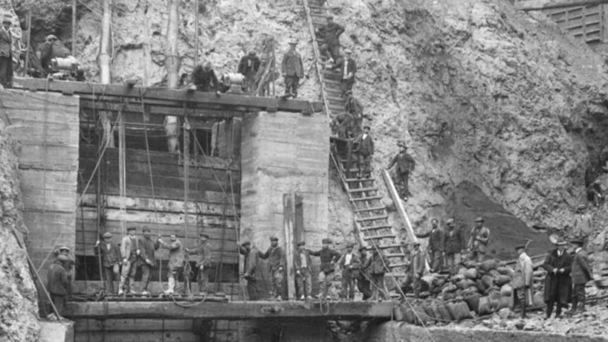 La huelga de La Canadenca paró la construcción de presas en Lleida.