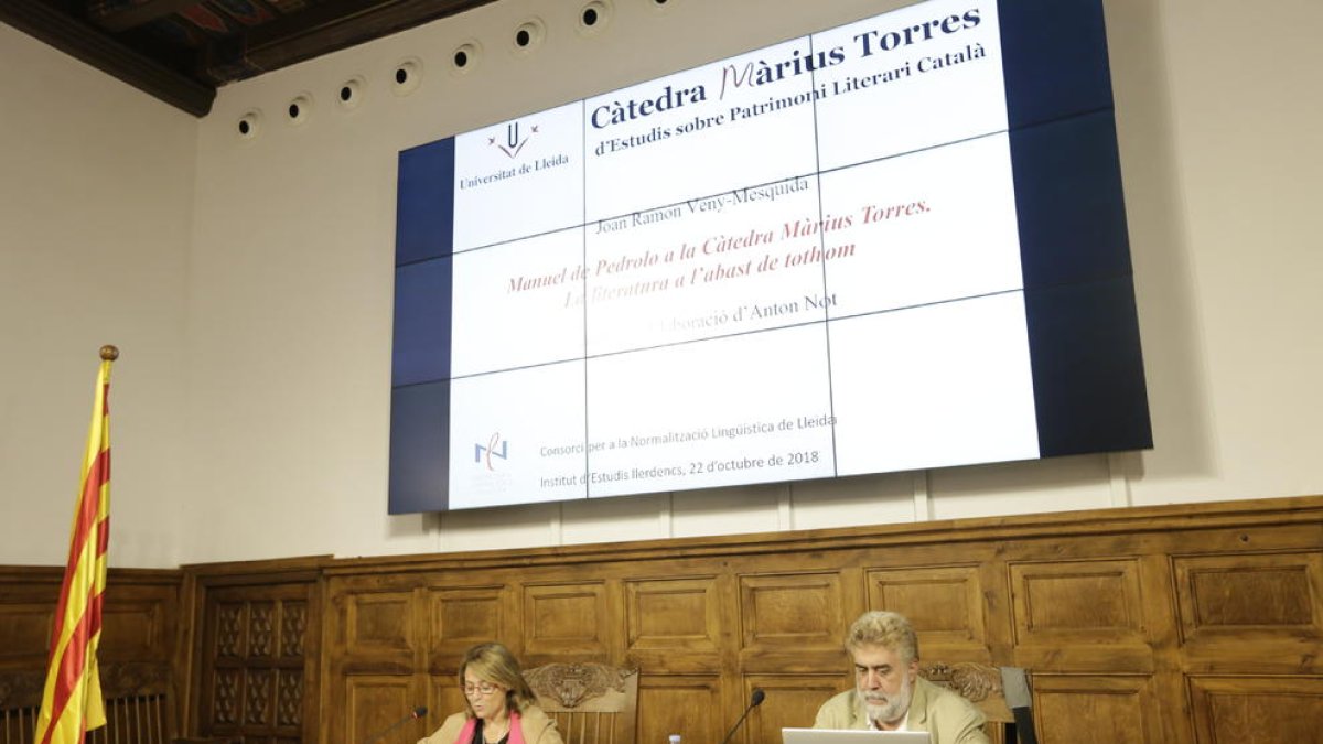 El Centre de Normalització inaugura el curso recordando a Pedrolo