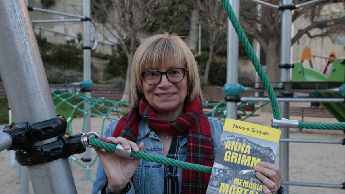 Montse Sanjuan, autora d’‘Anna Grimm: Memòria mortal’.