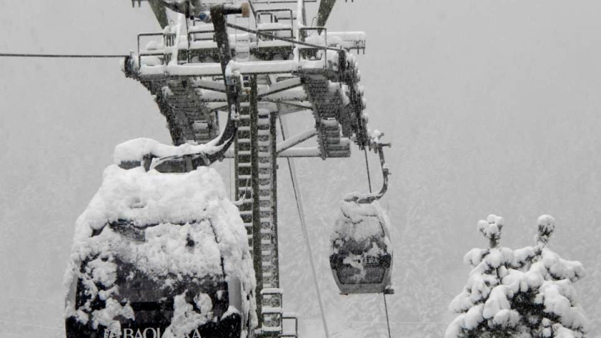 Imagen de archivo del telecabina de Ruda.