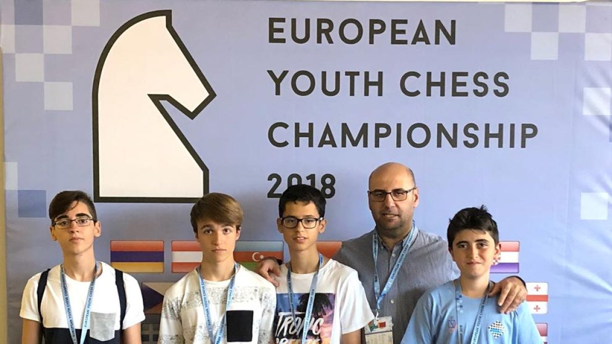 Guerau Masagué, a l’Europeu d’escacs