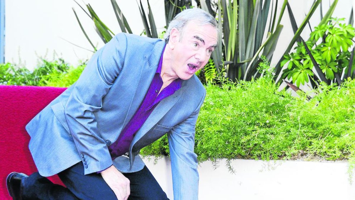 Imagen de archivo del cantante de 77 años Nel Diamond, uno de los artistas que más ha vendido.