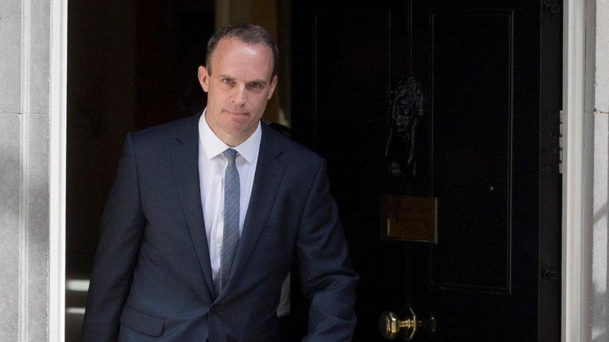El ministro británico para el “Brexit”, Dominic Raab.